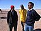Das sind sie nun: Ali, der Chef und Koch, Mohamed "Moha", der Kamelfhrer und Hassan, mein Guide.