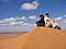 Auf der hchsten Dne des Erg Chebbi.
